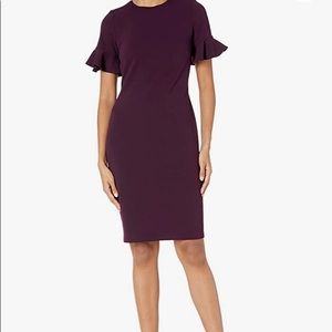 Calvin Klein slugger sleeve with gold zipper